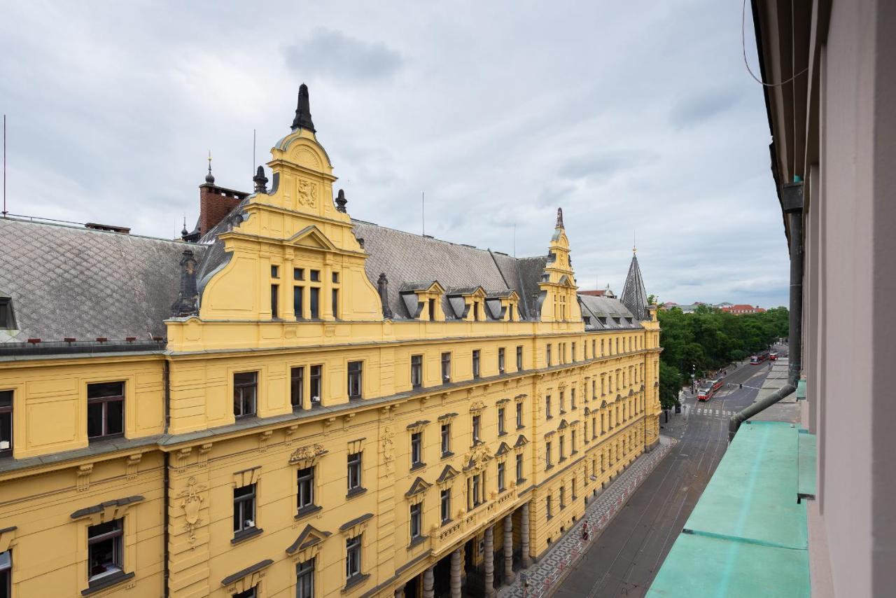 Apartamento New Luxury Apt With Ac&Parking In The Center Of Praga Exterior foto