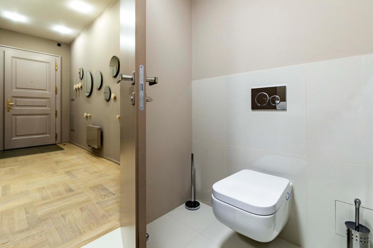 Apartamento New Luxury Apt With Ac&Parking In The Center Of Praga Exterior foto